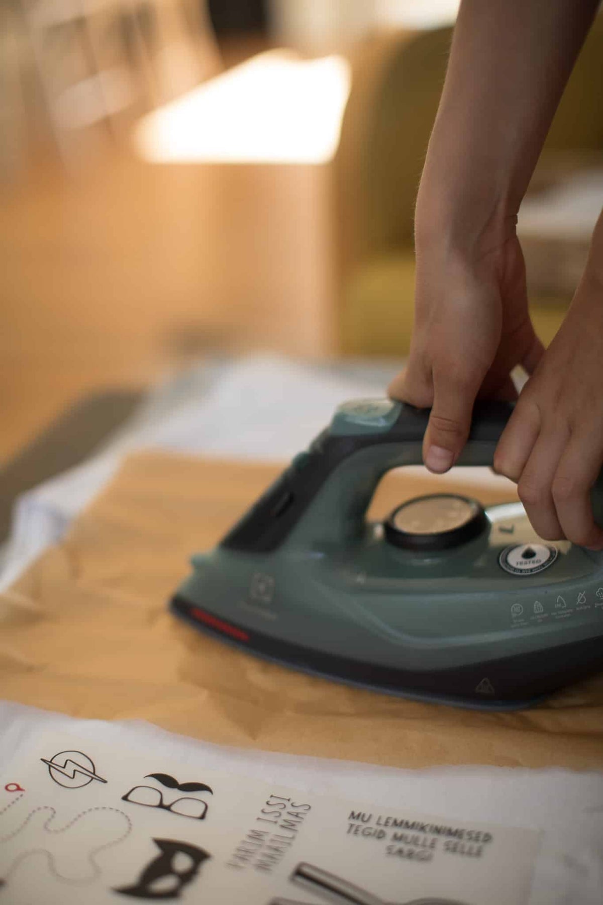 DIY Isanpäivälahja paita