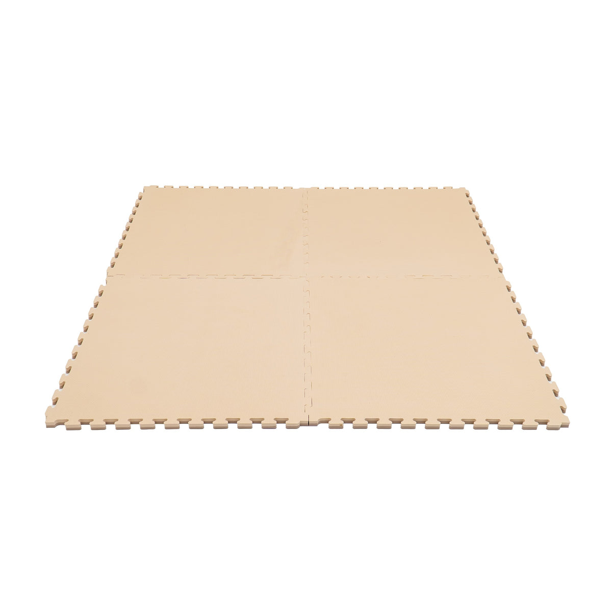 Iso vaahtomuovipalapelimatto - Beige / Dark Beige