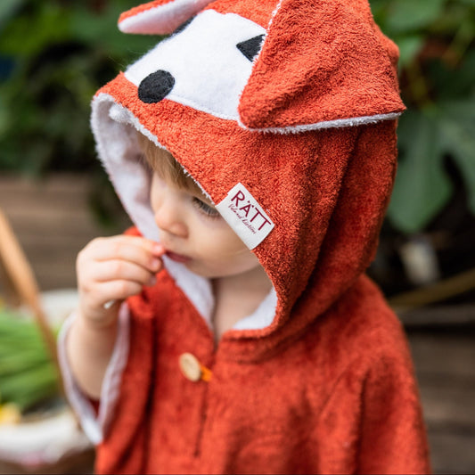 Lasten Kylpyponcho kettu