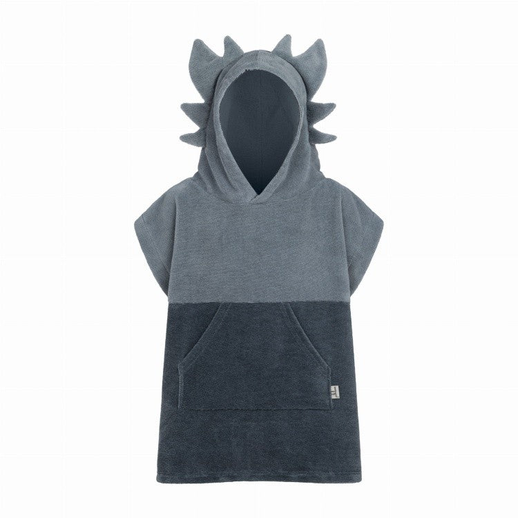 Lasten pyyheponcho - Harmaa