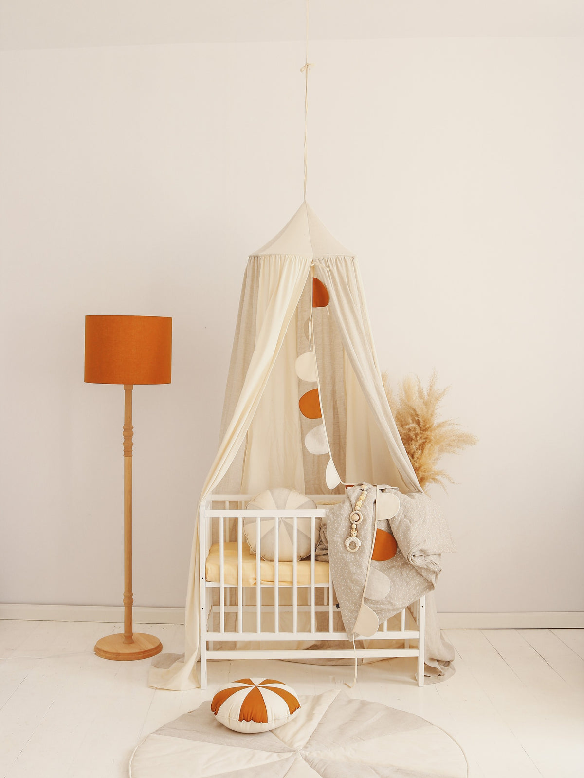 Moi mili Lastenhuoneen Verhokatos beige-kerma
