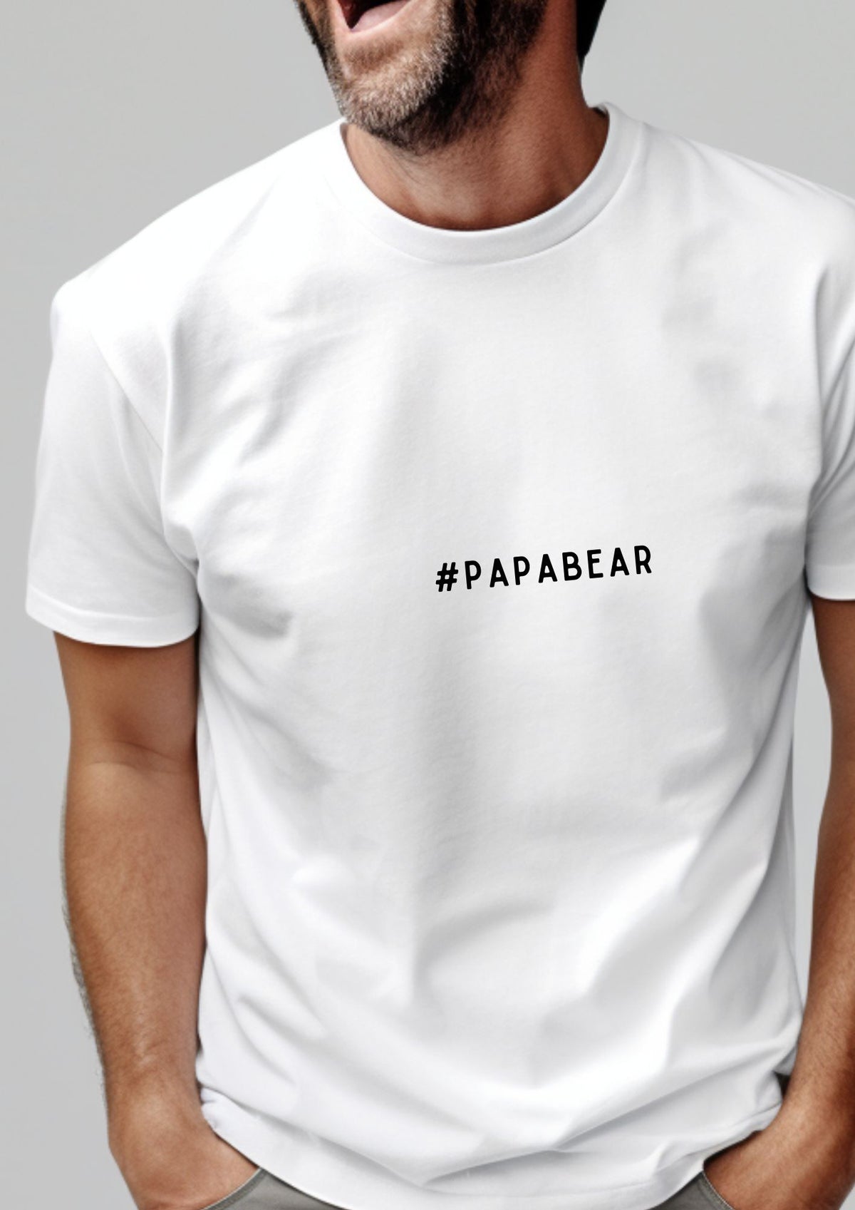 #Papabear T-paita isälle isänpäivälahja 