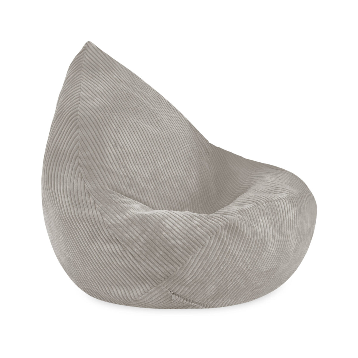Plush Nest Beige lasten säkkituoli (85 × 80 × 75 cm) – Premium-sametti