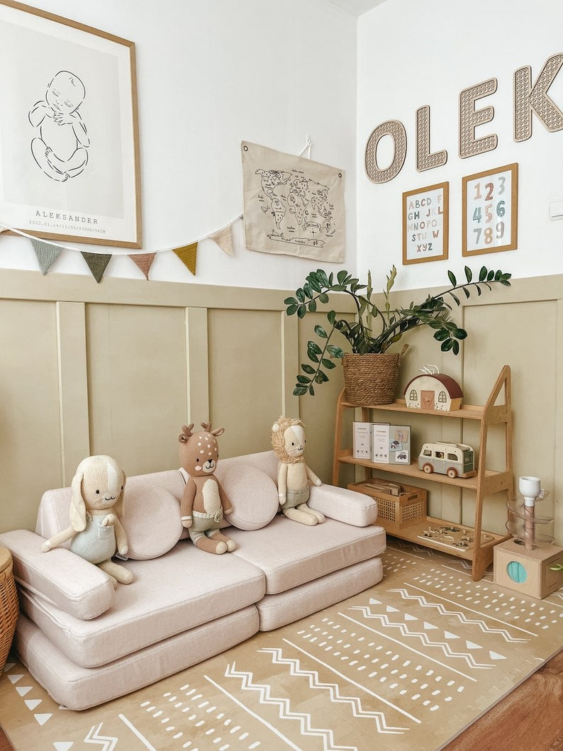 Foam Puzzle Playmat - Boho Sand