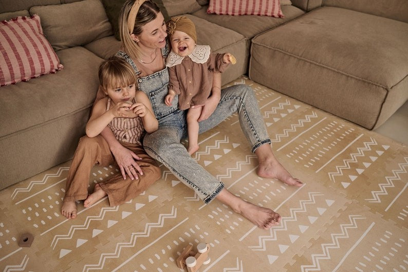 Foam Puzzle Playmat - Boho Sand