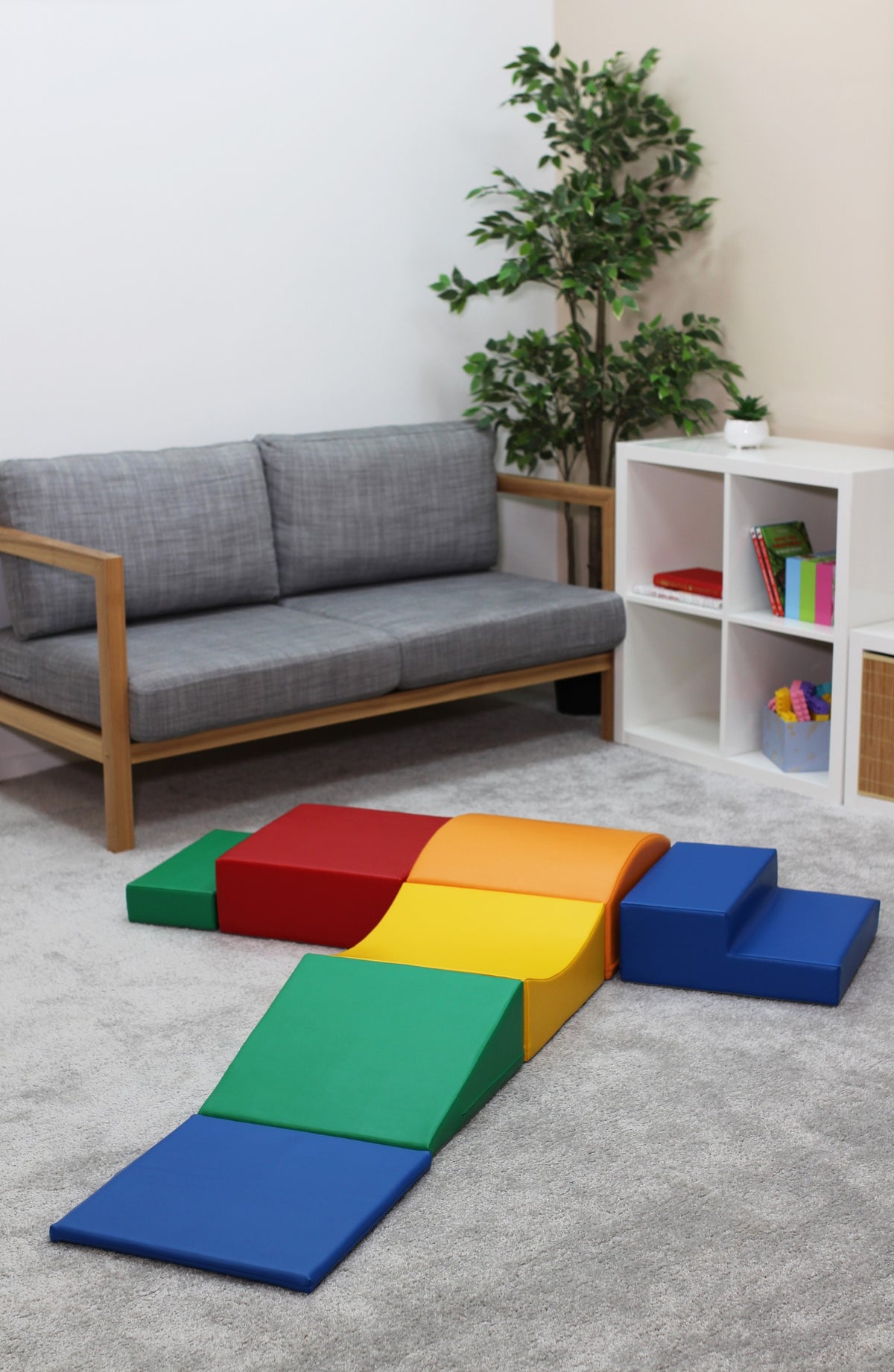 Soft Play 7 Foam Block Set - Multicolor leikkimoduulit