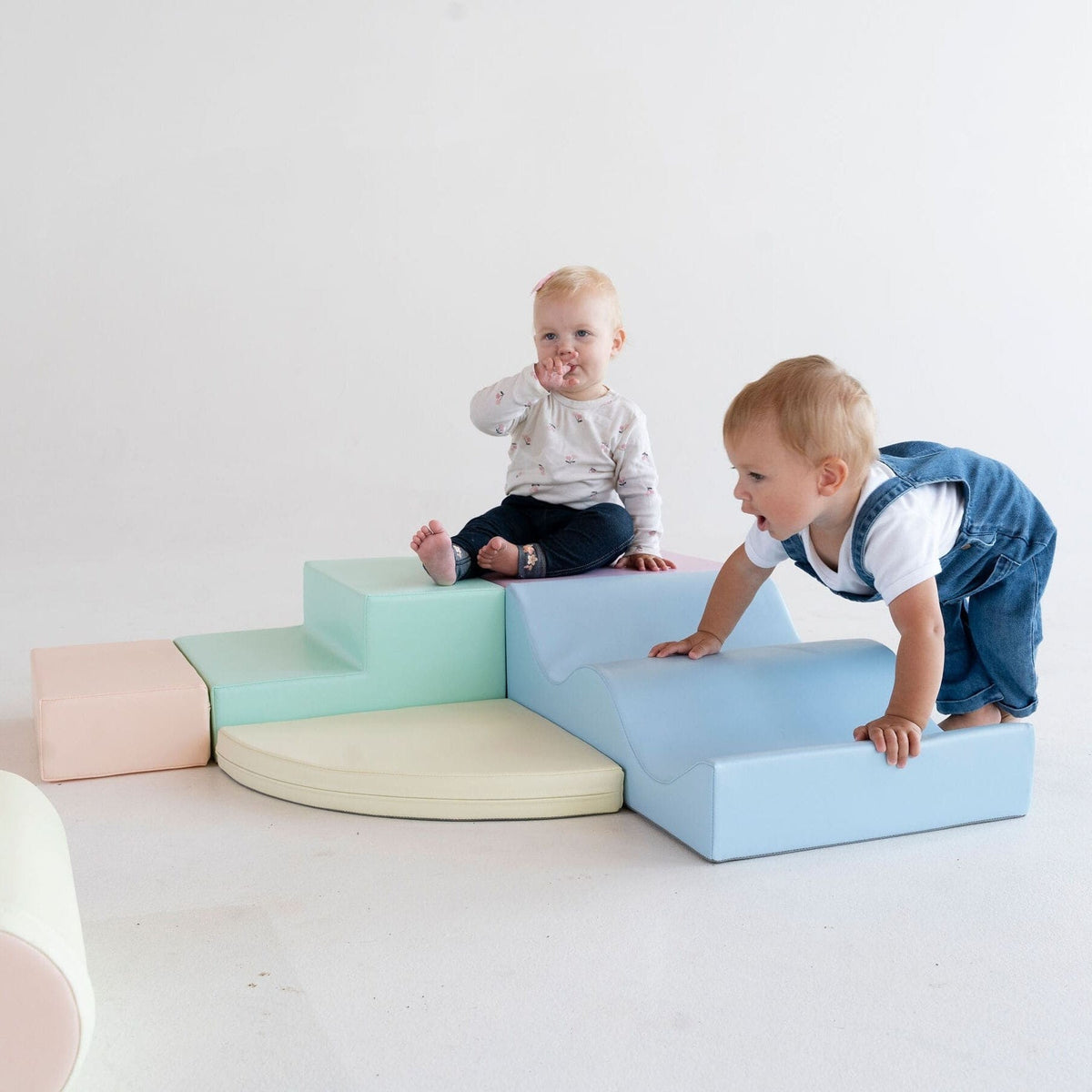 IGLU Soft Play leikkimoduulit vaalea Pastelli Explorer