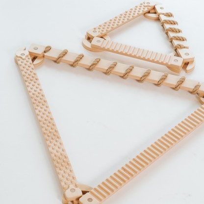 TipiToo® hauskat puiset tasapainopalkit - Jute Rope